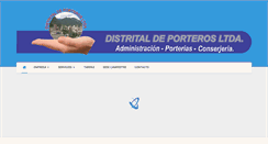 Desktop Screenshot of distritaldeporterosbogota.com